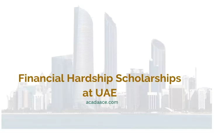 Financial Hardship Scholarships