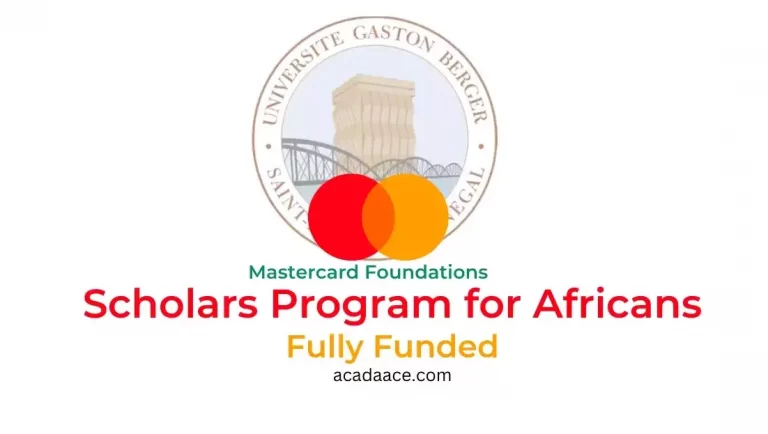 Mastercard Foundation Scholars Program