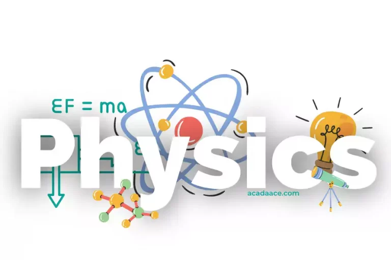 Physics 2024 JAMB syllabus