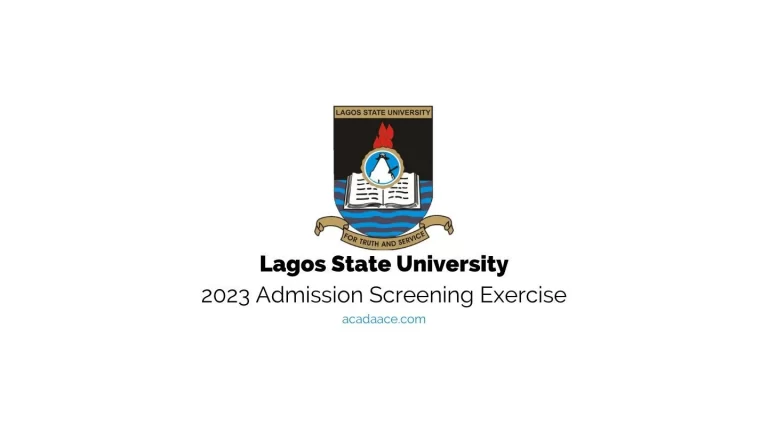 Lagos State University (LASU) Admissions