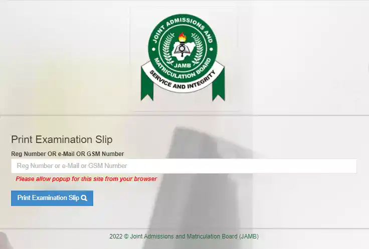 JAMB result checker online | JAMB Official result portal