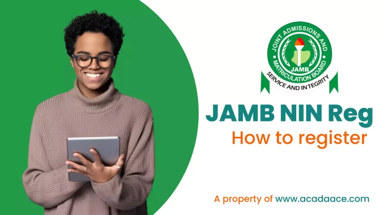 NIn registration for jamb
