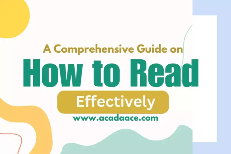 How to Read and Understand