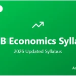 JAMB Economics Syllabus 2026