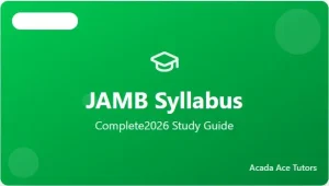 JAMB Biology Syllabus 2026
